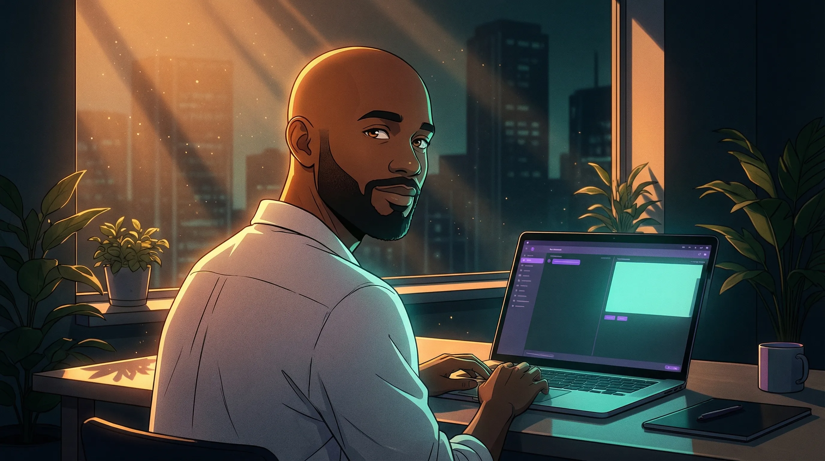 Welcoming workspace - let's work together